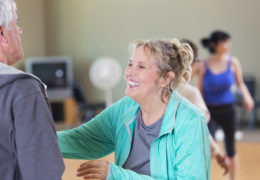 Bien dans mon corps, retraitée pratiquant du fitness