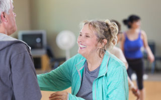 Bien dans mon corps, retraitée pratiquant du fitness