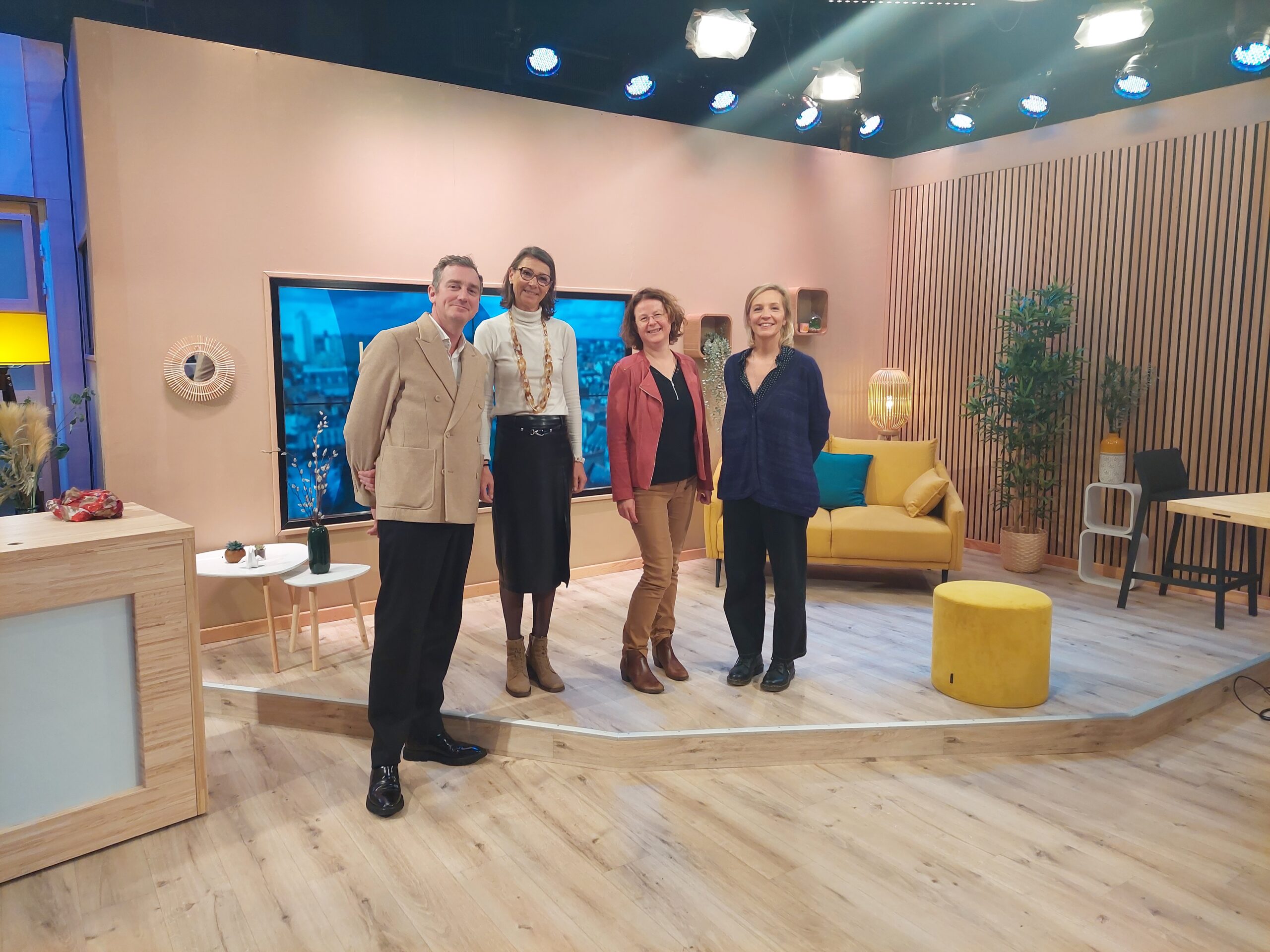 Pour bien vieillir Bretagne sur le plateau TV Rennes